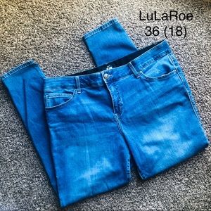 LuLaRoe size 18 (36) skinny jeans